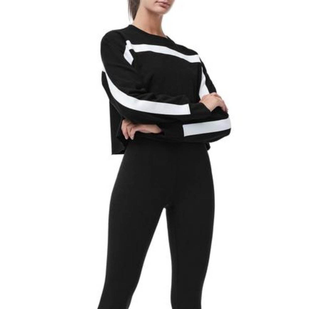 Good American Warm-Up Cropped Pullover